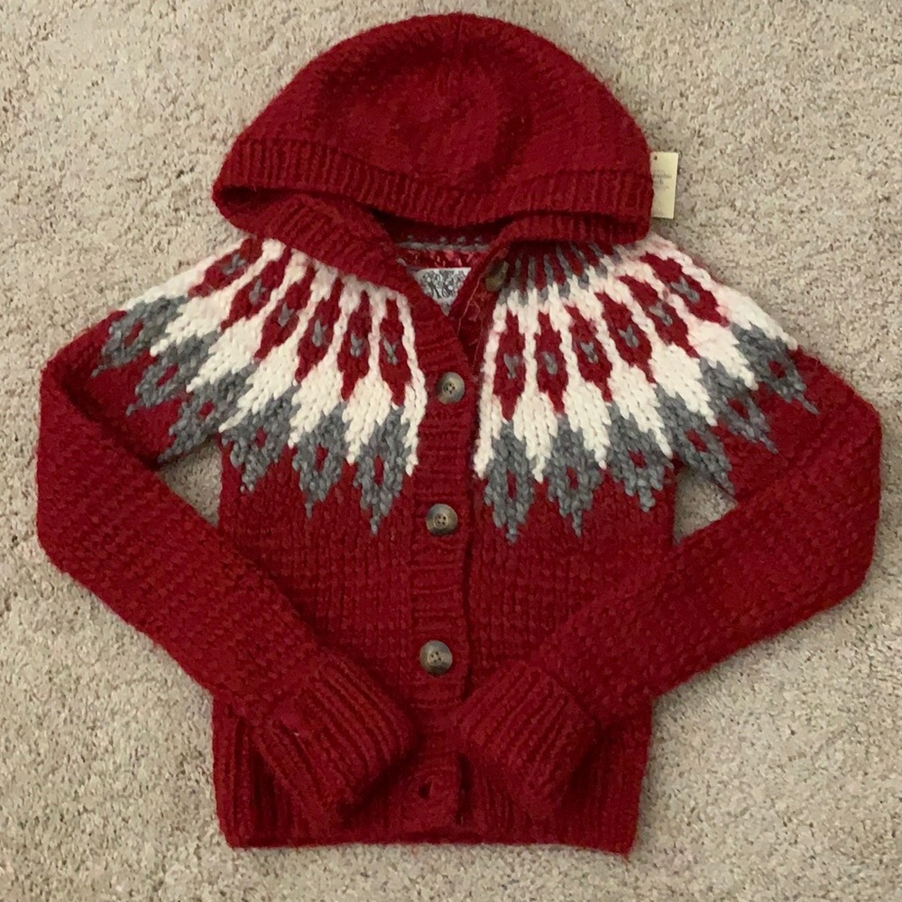 Vintage Abercrombie knit jacket